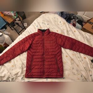 Columbia Red Puffer Jacket